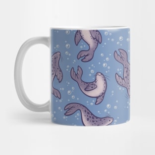 Swimming Seals 2 Mug